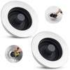 Hibbent 2 Pack 3 in 1 Kitchen Sink Drain Strainer,