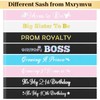 Class of 2025 Graduation Celebrations Sashes Senior Sash 2025 Black