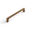 Goo-Ki 5''(128mm) Hole Centers Antique Brass Cabinet Pulls, Stylish Cabinet