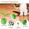 Eiruseed Interactive Cat Ball Toys for Indoor Cats, Upgraded Automatic