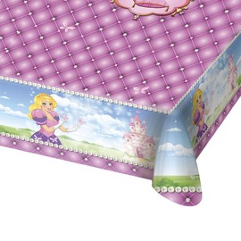 Princess Party Tablecover 130 x 180cm Royal Fairytale Beautiful hero