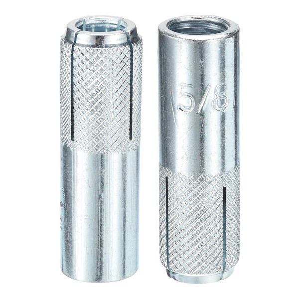 DTGN 5/8" x 2-1/2" Drop-in Anchors - 2 Pack -