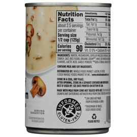 365 by Whole Foods Market, Condensed Cream of Mushroom Soup, 10.5 Ounce