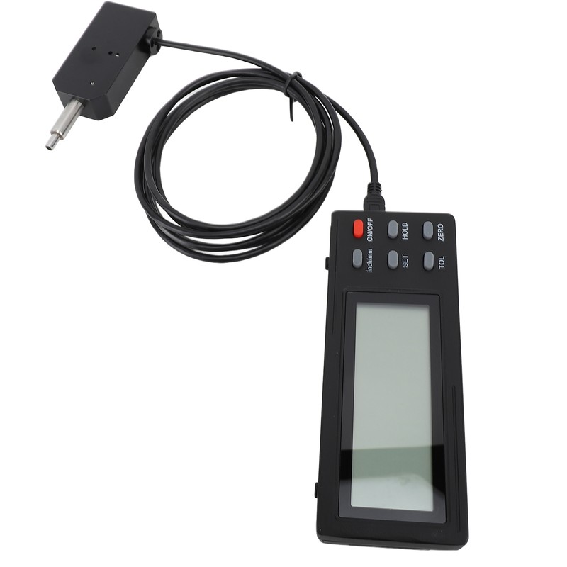 Digital Probe Indicator 0.01mm 0.0005in Resolution 0‑12.7mm Range LCD Display