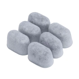 OHPHCALL 6pcs Activated Charcoal Water Purification Filters for Coffee Machines Compatible with Models After Enhanced Filtration for Better Taste Easy Replacement