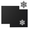 Creatorally Acrylic Glass, Black, Pack of 2, 3 mm Acrylic