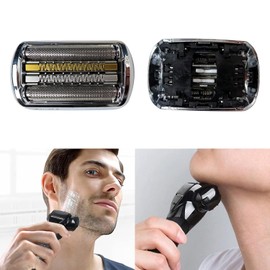 Series 9 92S 92M Electric Shaver Head Replacement Cassette for Bra-un all Series 9 Razors 9290cc, 9291cc, 9370cc, 9293s, 9385cc, 9390cc, 9330s, 9296cc (Silver, With Gold-Plated Cutter) by YTXXDEUS
