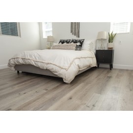 CALI Vinyl Select Plank, Aged Hickory, 48 Inches by 7-1/8 Inches, 23.77 Sqft/Box
