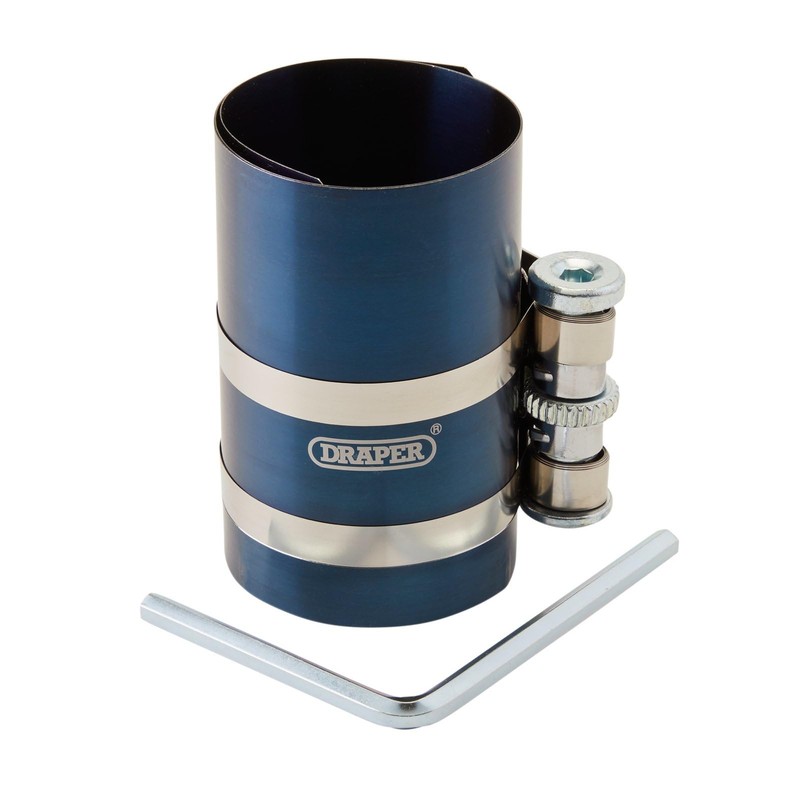 Draper 08444 Piston Ring Compressor, 50-175mm, Height 4"