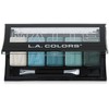 LA COLOR 5 COLOR MATTE EYESHADOW (Teal Argyle) by LA
