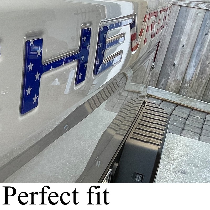 Auto safety Tailgate Insert Letters Compatible with 2019 2020 2021