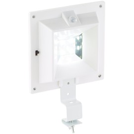 Lunartec Outdoor Garden Lighting: Solar LED Gutter Light with PIR Sensor, 160 lm, 2 Watt, IP44, White (Outdoor Lighting Motion Sensor, Gutter Light, Motion Sensor)