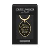 Graphic Workshop Key Ring Sun in the Heart, gold