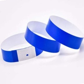 JQ Multipurpose Paper Bracelet Event Disposable Bracelet Disposable Color Bracelet 10PCS Blue / 다목적종이팔찌 이벤트일회용팔찌 일회용 컬러 팔찌 10PCS 블루