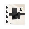 TKZTKZ No Drill Curtain Rod Brackets:Self Adhesive Curtain Rod Holders