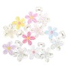 Gatuida 6 Pcs Flower Hair Claw Clips Creative Floral Design