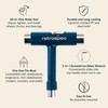 Retrospec Upkeep All-in-One Multi-Function Portable Skate Tool with 2-in-1 Allen