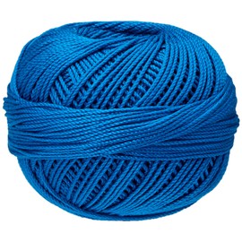 Handy Hands Cordonnet Cotton Bassinet-Bed-Skirts, Size 3, Bright Turquoise Dark