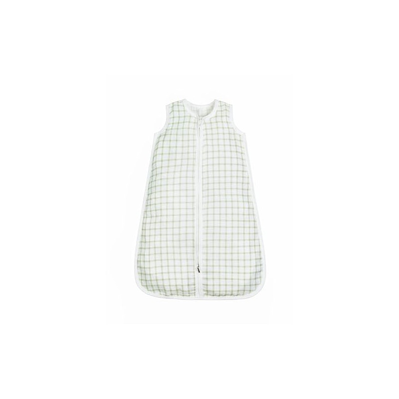 Under the Nile Organic Cotton Muslin Wearable Blanket - Sage