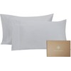 Bioweaves 100% Organic Cotton Pillow Cases 300 Thread Count Soft