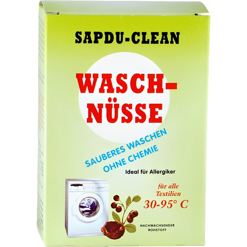 Waschnuss Sapindus Mukorossi Allergiekergeeignet 100% biologisch natürlich Waschmittel 250g Waschnüsse