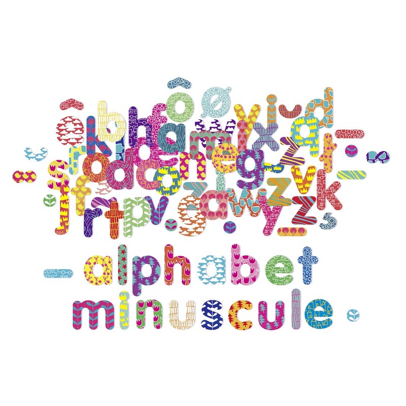 Vilac vilac6703 kleinen Buchstaben Alphabet Magnete (81-Piece)