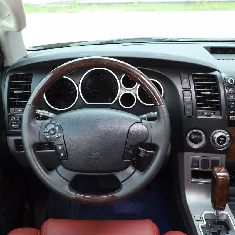 CSKT2022 ABS Matte Black Dashboard Dash Panel Frame Trim Cover