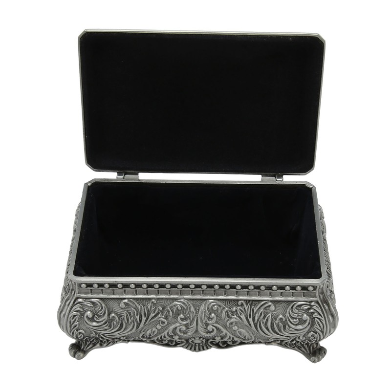 Vintage Jewelry Box Innovative European Style Light Luxury Metal Trinket