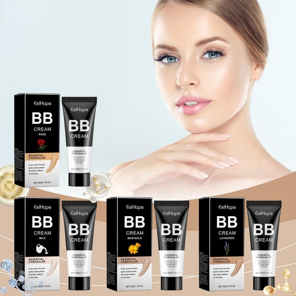 HALCYONSKIN Concealing BB Cream Series - Titanium Dioxide & Lavender