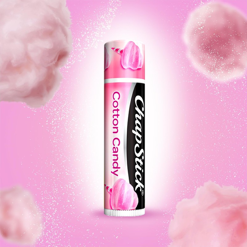 ChapStick Lip Balm, Cotton Candy – Fun & Yummy Moisturizing
