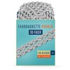 Alphatrail Parker Bicycle Chain 10-Speed 116 Links I Compatible with