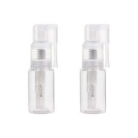 UUYYEO 2 Pcs 35 ml Plastic Glitter Duster Sprayer Hair Powder Sprayer Dry Powder Pump Bottle Empty Glitter Spray Bottle Scrapbooking Sprayer Hair Fiber Applicator
