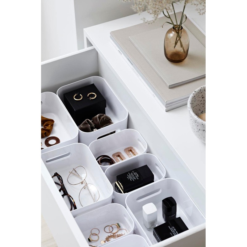 SmartStore Small White Compact Storage Box