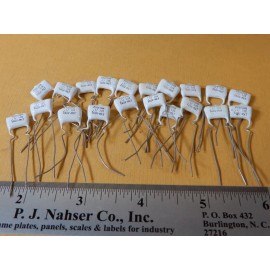 TDK? Procond MKT .1uf 160V Polyester Film Capacitors Qty 20 NOS