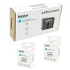 Kastar LCD Dual Smart Fast Charger & 2 x Battery