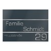 Graviers Design House Number Made of V2A Stainless Steel, 160