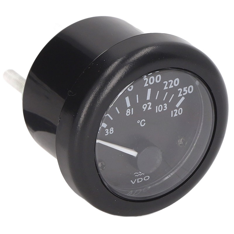 Engine Water Temperature Gauge 2in Wide Range High Accuracy Front