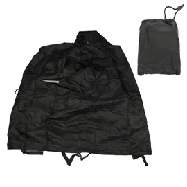 Outdoor Pizza Oven Cover Heavy Duty Oxford Cloth Rain Proof Washable Foldable Oven Cover Black