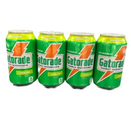 Gatorade Throwback Edition Thirst Quencher Lemon Lime Rare LOT OF 4 x 11.6 fl oz
