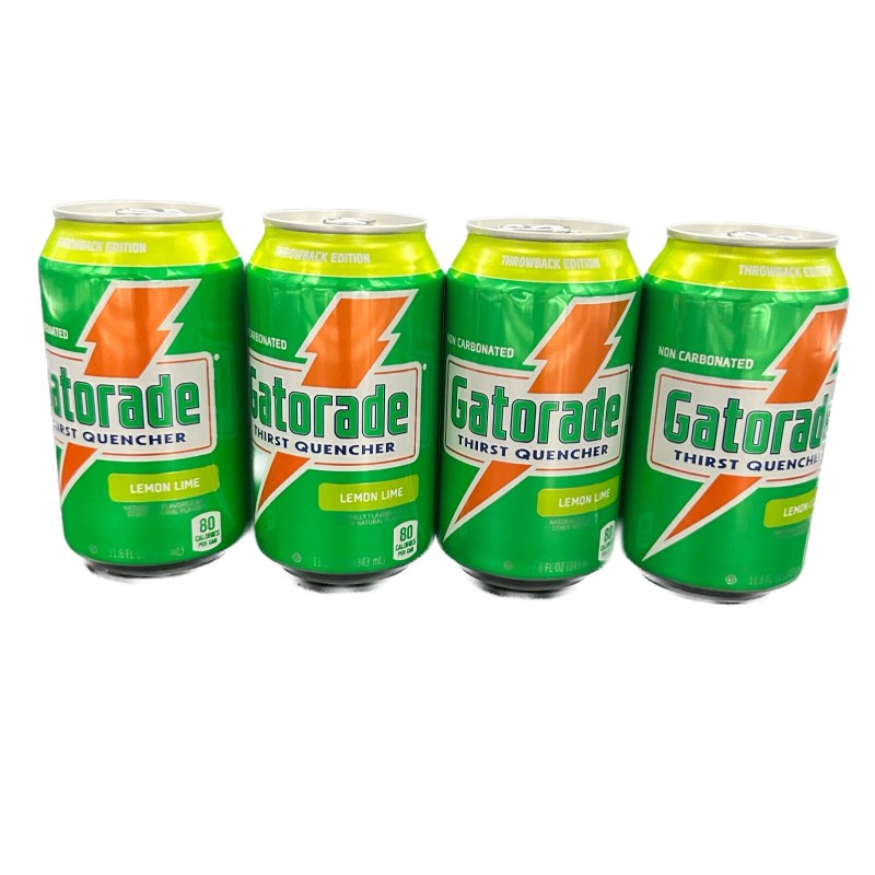 Gatorade Throwback Edition Thirst Quencher Lemon Lime Rare LOT OF