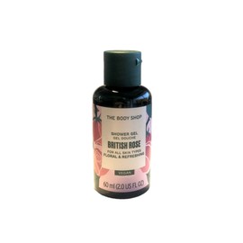 The Body Shop British ROSE Shower Gel 60ml (Travel Size)