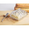 Butter Dish - Cheese Dish - Covered - Cut Crystal