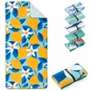 Fit-Flip XXL Beach Towel - Large Microfibre Bath Towel, Microfibre