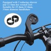 Shengsenfu Out-Front Bike Mount, Bike Computer Mount Compatible with Garmin,
