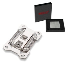 Watercool HEATKILLER IV PRO CPU Water Block with Thermal Grizzly KryoSheet (33x33mm) for AMD AM5 CPU, Acrylic