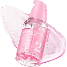 numbuzin Suero No.2 Rose PDRN Collagen Plumping Serum Brillante, hidratante, reafirmante, cuidado de la piel coreano colágeno, péptidos, PDRN para pieles secas y mixtas 1.01 onzas líquidas