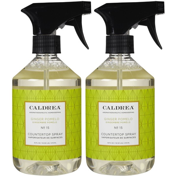 Caldrea Countertop Cleanser - Ginger Pomelo - 16 oz - 2 pk
