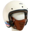 Motorcycle Rider Face Mask Jet Helmet Face Guard 6 Holes
