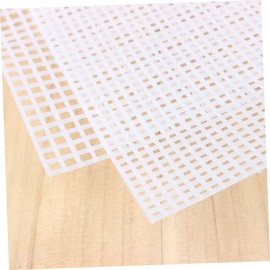 COHEALI DIY Cross-Stitch Mesh Sheets 30 Pcs Plastic Canvas Sheets for Embroidery Mesh Craft Kit Acrylic Yarn