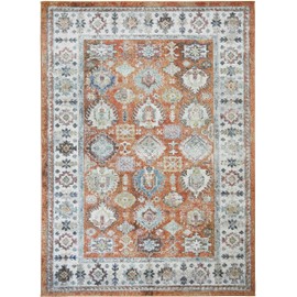 Mabyberry Rug MO5247 3X5 Renata Rust Area Rug